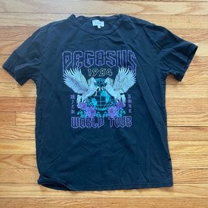 Pegasus 1984 World Tour Band Tee, XS